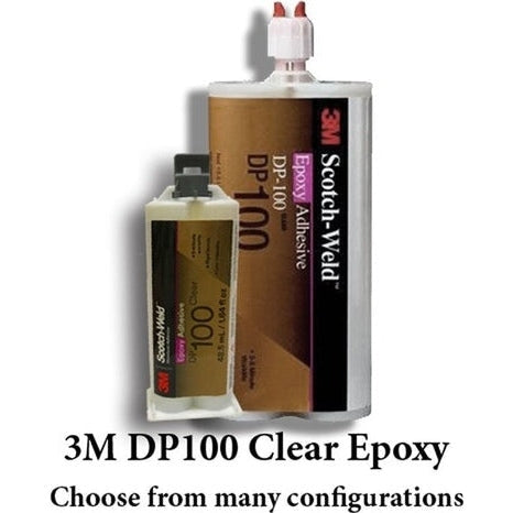 3M Scotch-Weld DP100 Clear 3-5 Minute Fast Set Epoxy