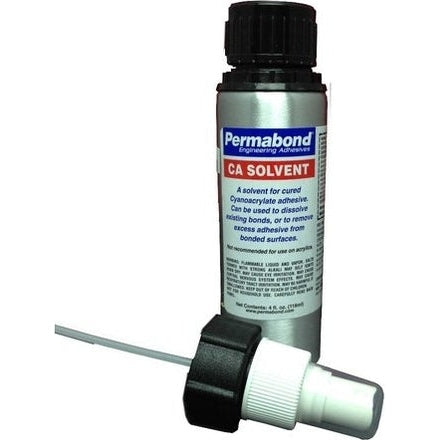Permabond CA Solvent 100 - Dissolves Superglues, Instant Adhesives, Cy –  Perigee Direct