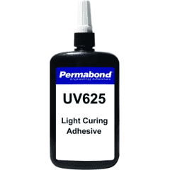 Permabond UV625 UV single part, fast curing, UV curable adhesive