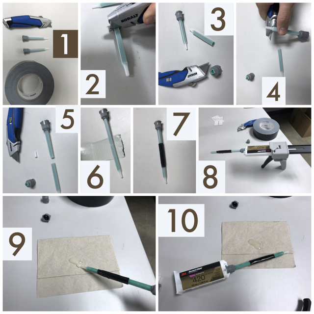 Need a longer mixing nozzle?  How-To Extend the Length of a Mixing Nozzle!