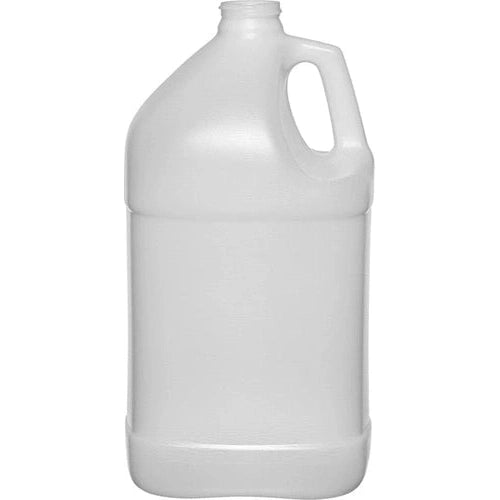 Maven 1 Gallon Natural HDPE Plastic Square Jug & Child-Proof Cap , 38mm 38-400, 130 Grams PerigeeDirect