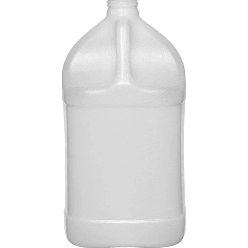 Maven 1 Gallon Natural HDPE Plastic Square Jug & Child-Proof Cap , 38mm 38-400, 130 Grams PerigeeDirect