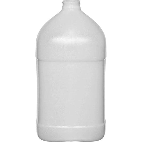 Maven 1 Gallon Natural HDPE Plastic Square Jug & Child-Proof Cap , 38mm 38-400, 130 Grams PerigeeDirect