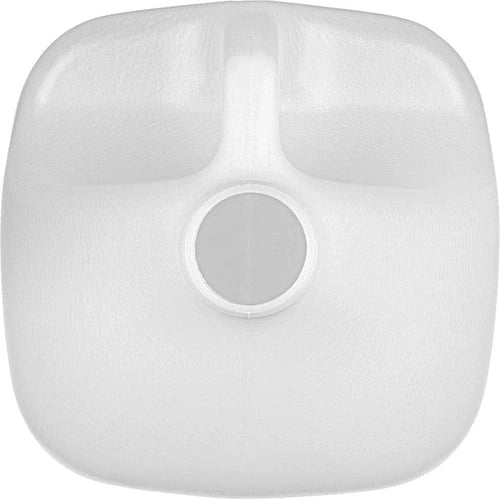 Maven 1 Gallon Natural HDPE Plastic Square Jug & Child-Proof Cap , 38mm 38-400, 130 Grams PerigeeDirect