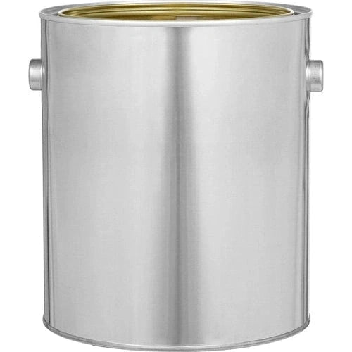 Maven Metal Phenolic-Lined Paint & Adhesive Can w/Ears, Gold Phenolic Lined - Various Sizes 1 qt, 1 gal PerigeeDirect