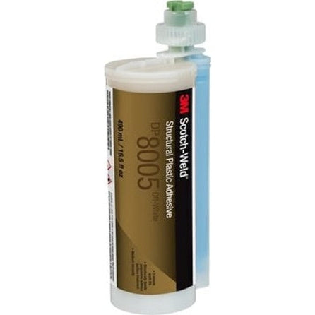 3M Scotch-Weld DP8005 Black Cartridge 10:01 Mix Ratio, Nylon Bonder Acrylics Adhesive PerigeeDirect