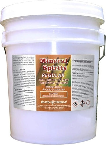 Quality Aerosols Mineral Spirits QUA01000 - 5 Gal PerigeeDirect