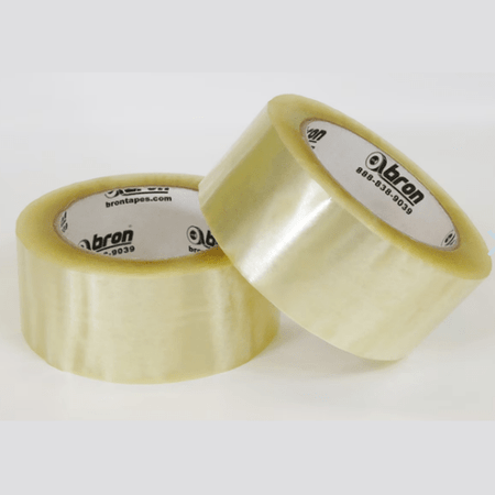 Bron BT-416A Economy Packaging Tape for Cold Environments 1.6 mil up to 36 pounds Carton Seal Tape, Box Tape Case Pack PerigeeDirect