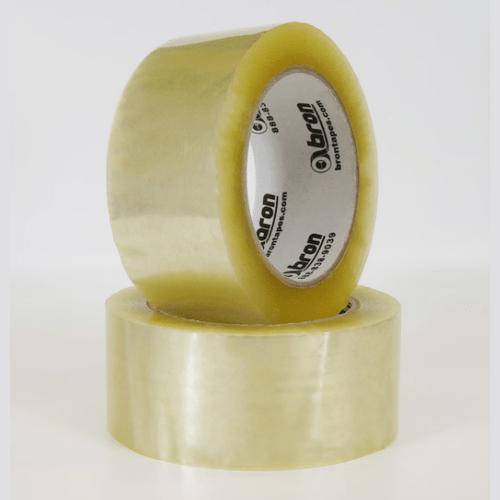 Bron BT-416A Economy Packaging Tape for Cold Environments 1.6 mil up to 36 pounds Carton Seal Tape, Box Tape Case Pack PerigeeDirect