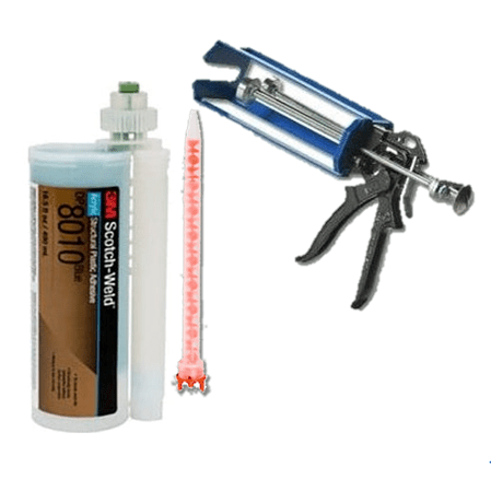 3M Scotch-Weld DP8010 Blue Cartridge 10:01 Mix Ratio, Nylon Bonder Acrylics Adhesive PerigeeDirect