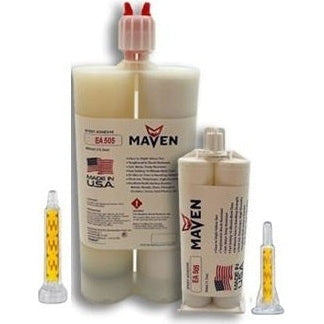 Maven Epoxy EA 505 - Fast Set 5-Min Epoxy-Thin-Medium Viscosity Translucent Clear-1:1 ratio PerigeeDirect