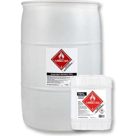 Isopropyl Alcohol IPA 70% Alcohol 5 Gallon & 55 Gallon QUA01686 QUA01681 PerigeeDirect