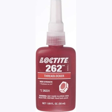 Loctite 262 Med-High-Strength Threadlocker - 50ml Bottle PerigeeDirect