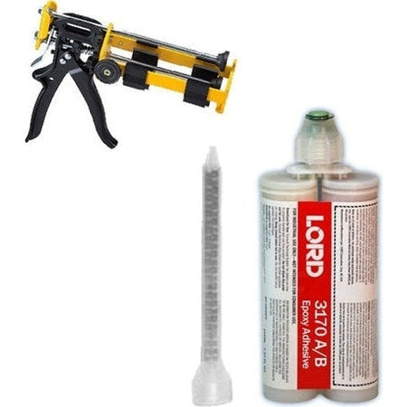 DISCONTINUED LORD 3170-A/3170-B Ratio 1:1 Cryogenic Cold Temp General Purpose Epoxy Adhesive with Slow Set 120 min PerigeeDirect