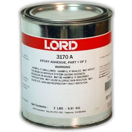 DISCONTINUED LORD 3170-A/3170-B Ratio 1:1 Cryogenic Cold Temp General Purpose Epoxy Adhesive with Slow Set 120 min PerigeeDirect