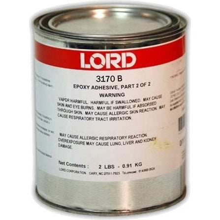 DISCONTINUED LORD 3170-A/3170-B Ratio 1:1 Cryogenic Cold Temp General Purpose Epoxy Adhesive with Slow Set 120 min PerigeeDirect