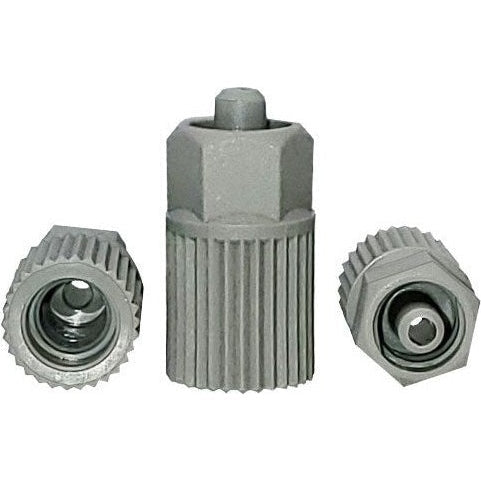 Luer Lok Adapter Tips for Mixing Nozzles-Gray-Fits 6 - 8 MM OD Nozzle Tips PerigeeDirect
