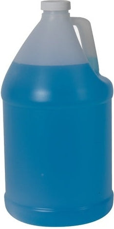 Maven Plastics 1 Gallon Jug Translucent Clear HDPE with 38/400 White Ribbed CRC Cap with F217 Liner PerigeeDirect