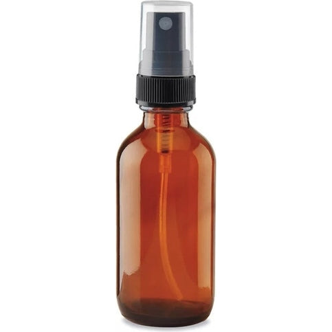 Maven Glass Spray Bottles 2oz, 4oz, 8oz Brown Translucent with Cap PerigeeDirect