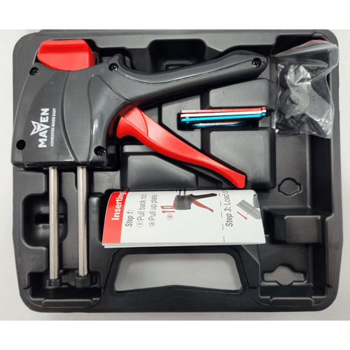 Maven MS50 Dispensing Gun Kit with Case for 50ml Epoxy and Adhesives All Ratios: 1:1, 2:1, 3:2, 4:1, 10:1 ratios PerigeeDirect