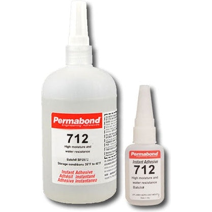 Permabond 712 Instant Adhesive - Underwater, Wet & Hot High-Temp Applciations PerigeeDirect