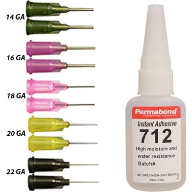 Permabond 712 Instant Adhesive - Underwater, Wet & Hot High-Temp Applciations PerigeeDirect