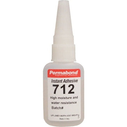 Permabond 712 Instant Adhesive - Underwater, Wet & Hot High-Temp Applciations PerigeeDirect