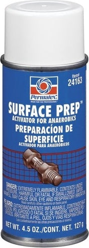 PERMATEX SURFACE PREP Activator for Anaerobics - 6 oz. aero. can, 4.5 oz. net wt . PerigeeDirect