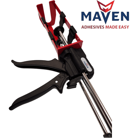 Maven MV_400-36X Manual High-Power 36X Thrust 2-Part Adhesive Dispenser for all 400ml & 415ml 1:1, 2:1, 3:1, and 4:1 Ratio Cartridges PerigeeDirect