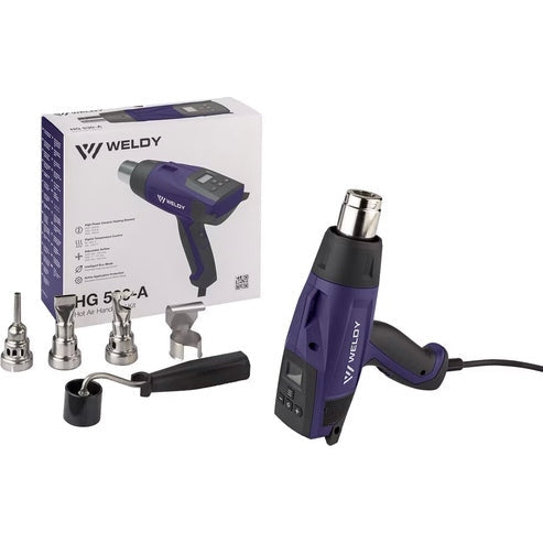 Weldy HG 530-A Professional Heat Gun with Precice Digital Temp Control 123.159 PerigeeDirect