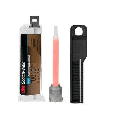 3M Scotch-Weld DP8010 Blue Cartridge 10:01 Mix Ratio, Nylon Bonder Acrylics Adhesive PerigeeDirect