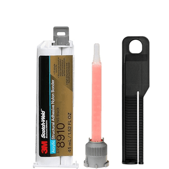 3M Scotch-Weld DP8910NS Black Cartridge 10:01 Mix Ratio, Nylon Bonder Acrylics Adhesive PerigeeDirect