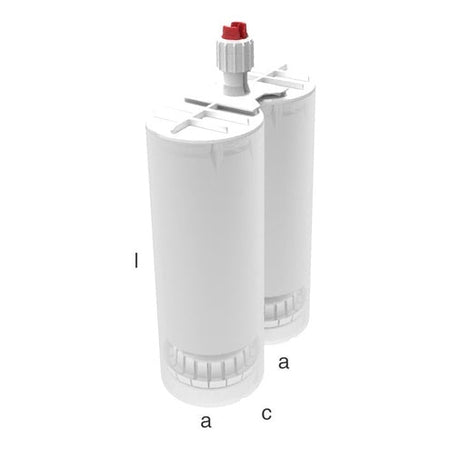 MixPac EcopaCC 1500ml 1:1 ratio collapsible low-waste empty cartridges 182745 & 163194 PerigeeDirect