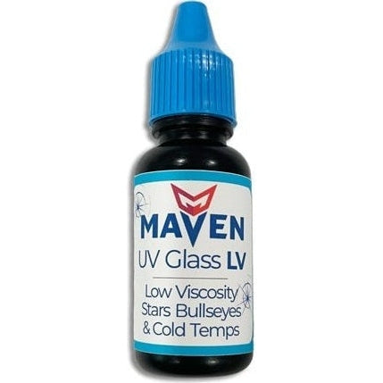 Maven UV Glass LV - Low Viscosity 20cps UV Curable Resin for windshield repars - 1 Liter Bottle, UOM is 1ml PerigeeDirect
