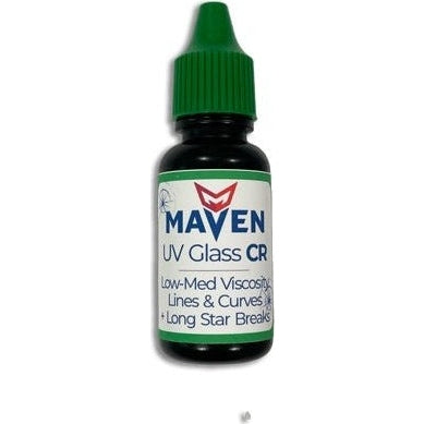 Maven UV Glass CR - Medium-Low Viscosity 40cps UV Curable Resin for windshield repars - 1 Liter Bottle, UOM is 1ml PerigeeDirect