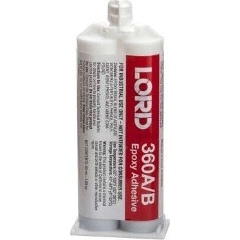 LORD 360-A/360-B 3003643 Tan Extra Fast Set 2-4 min Thick Gel General Purpose Epoxy Adhesive PerigeeDirect