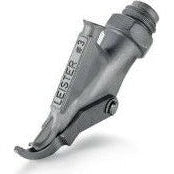 LEISTER 3mm 0.12 in Round Screw-On Speed Welding Nozzle with Tacking Tip 113.666 PerigeeDirect