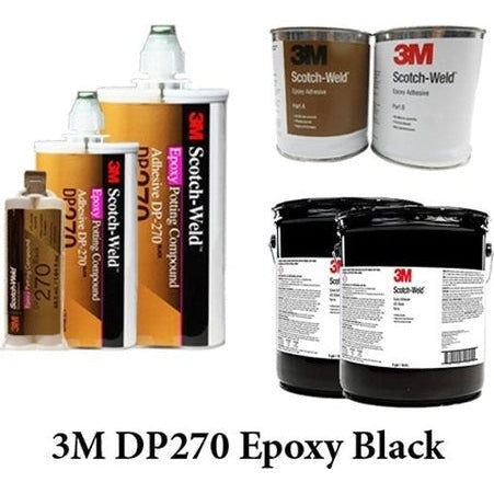 3M ScotchWeld DP270 Black 60-Minute Electric & Thermal Resistant Epoxy PerigeeDirect