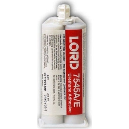 LORD 7545 Urethane Adhesive System - Thick Viscosity, Non-Sag with Configurable Set-Time & high strength for FRP, SMC, Plastics, primed metals, powder coating PerigeeDirect