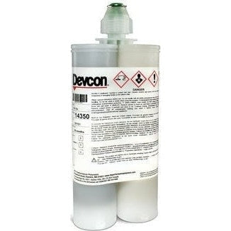 Devcon Epoxy Plus 25 14278 50ml & 14350 400ml Gray Toughened Impact/Shear/Peel Resistent Epoxy Adhesive PerigeeDirect