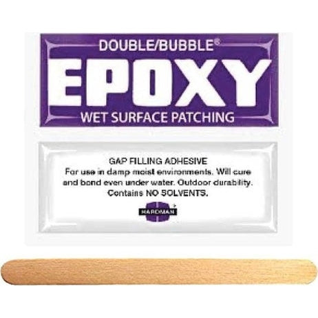 Hardman Double Bubble "Purple Label" Wet-Surface & Water Setting Epoxy 04003 PerigeeDirect