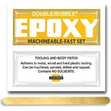 Hardman Double Bubble "Yellow Label" Machineable Epoxy 04002 PerigeeDirect