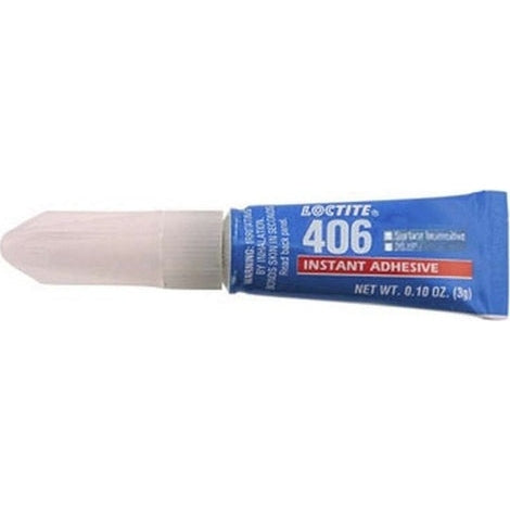  Loctite 406 (40640) 406 Prism Instant Adhesive (Wicking Grade),  20 Gram Bottle : Industrial & Scientific