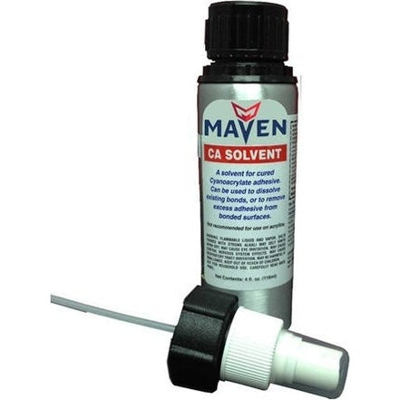 Maven SuperGlue CA Solvent 100 - Dissolves Superglues, Instant Adhesives, Cyanoacrylate Adhesives PerigeeDirect