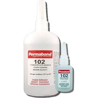 Permabond 102 Instant Adhesive-Medium Viscosity CA Super Glue, Great for Plastic & Rubber PerigeeDirect
