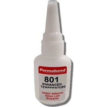 Permabond 801 Instant Adhesive-Fast-Set Temperature-Resistant Thin General Purpose PerigeeDirect
