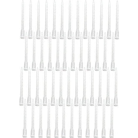 Sulzer MixPac Mixing Nozzle MAH 06-21T 102380 for 50ml Cartridges, 6-inch 21-element Stepped-Tip Mixing Nozzles Static Mixers PerigeeDirect