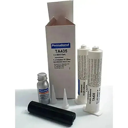 Permabond Acrylic Slow Set 30-60 min TA435 130ml Kit & 300ml Cartridges PerigeeDirect