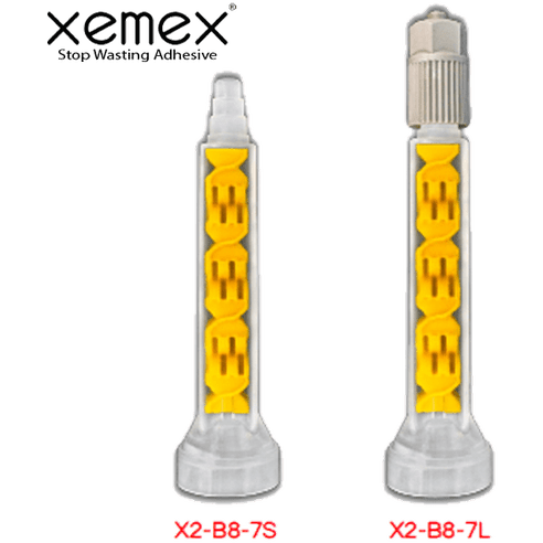 ReMixers Xemex Ultra-Low Waste Mixing Nozzles Bell style for larger cartridges like 200ml, 400ml, 600ml, 1500ml 1:1, 2:1, 4:1, 10:1 PerigeeDirect