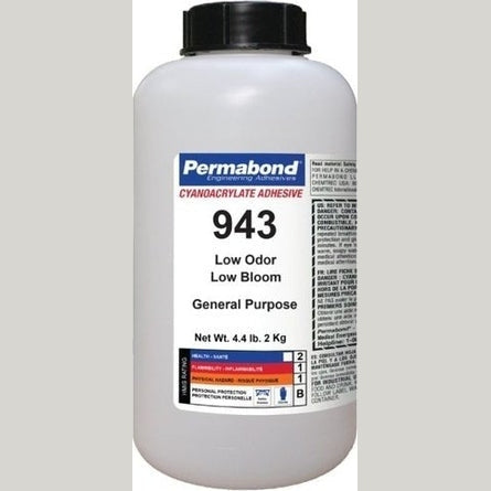 Permabond 943 cyanoacrylate adhesives Instant Adhesive-Low Odor, Non-Frosting Non-Fogging Clear Thin Wicking PerigeeDirect